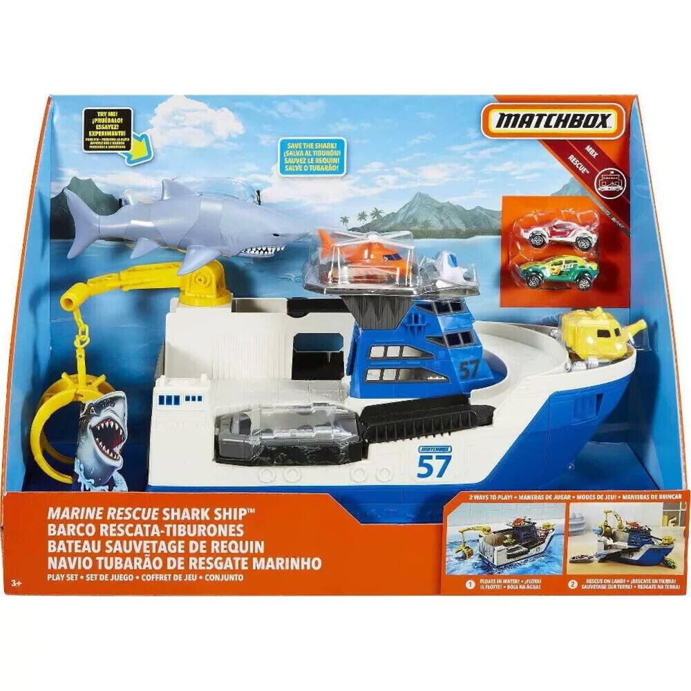 Updated Matchbox Marine Rescue Shark Ship